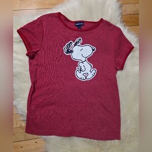 Juniors Snoopy and Woodstock Skinny Tee XXL Limited Too